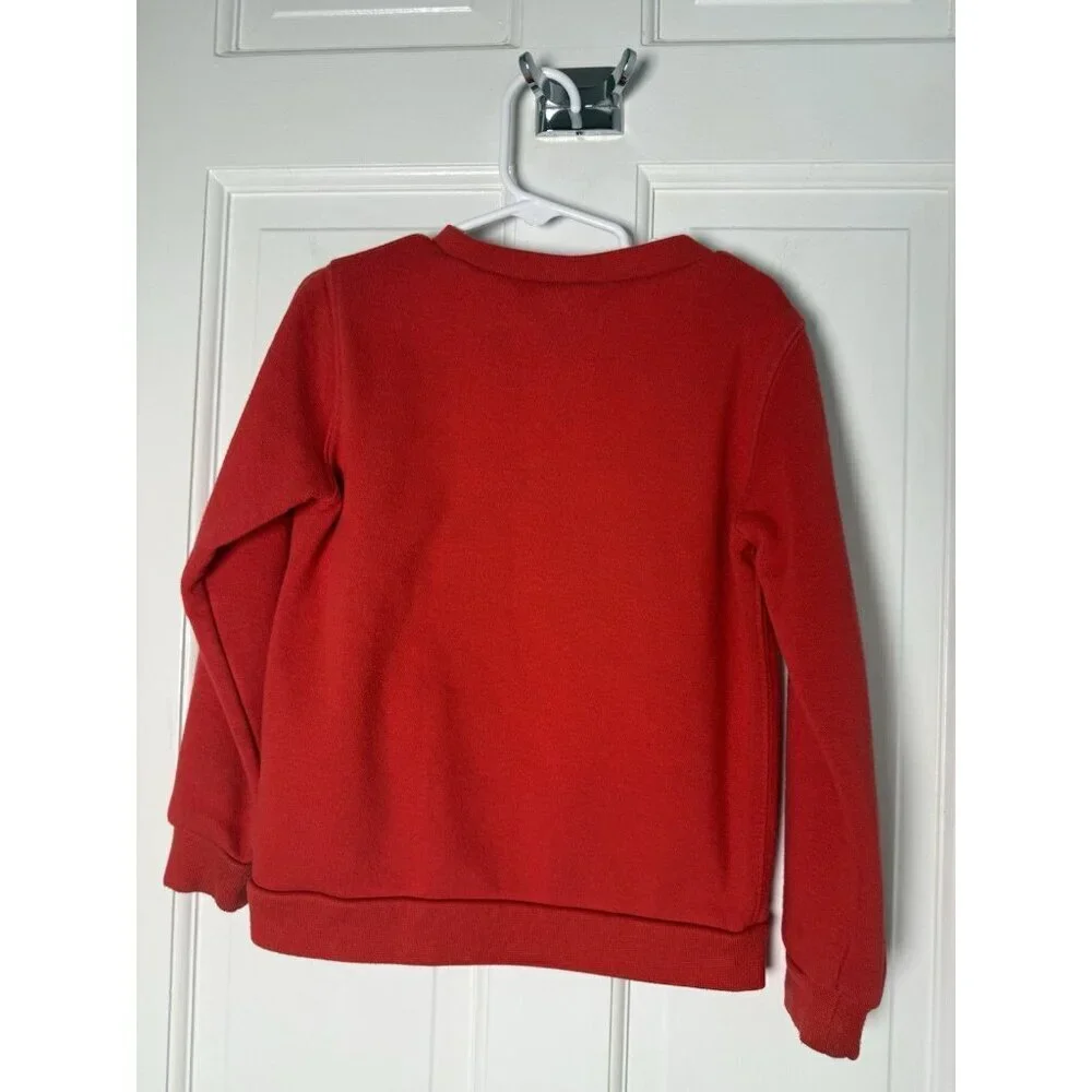 Nike Boys Lot Of 2 Sweatshirts Black Full Zip & Red Crewneck Pullover Side 4 XS